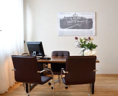 recption hotel garda